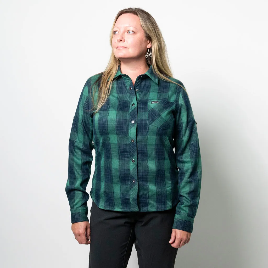 Women's Technical Mountain Bike Flannel