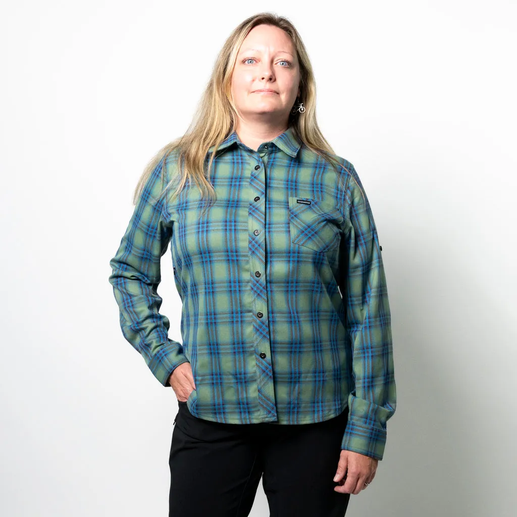 Women's Technical Mountain Bike Flannel