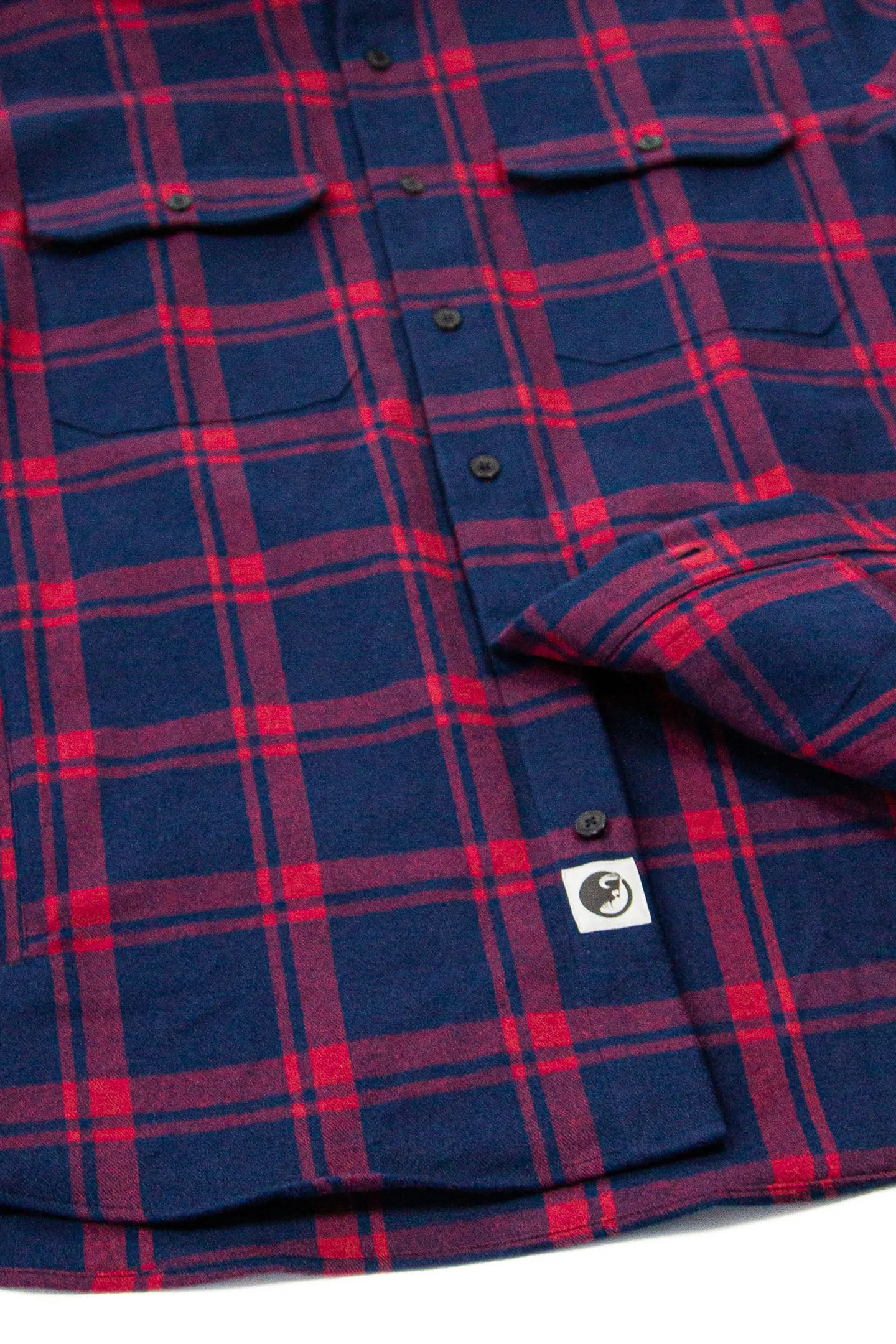 Yukon Flannel Shirt Jacket, Burgundy